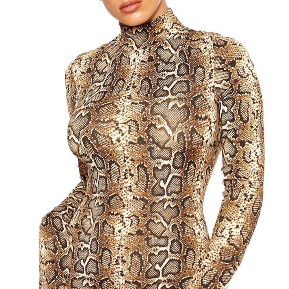 Naked Wardrobe Sold Out Rattle Me Up Body Suit (L)